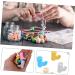 Healifty 12 Pcs DIY Silicone Teething Beads Set for Babies - Garland, Necklace, Spacer, Bracelet - Assorted Colors - 3x1.4x1cm - Bulk DIY Beads - Buy Online on GoSupps.com