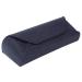 Elegant bag case with magnetic closure and shimmering cover in a noble silk look - PICO MOONLIGHT in dark blue