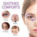 ZN CUET D Ice Gel Cooling Eye Mask - Reusable Cold Pack for Puffy Eyes & Dark Circles - Migraine & Stress Relief - Soft Plush Backing - Purple - Buy Online on GoSupps.com