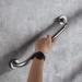 Bathroom Grab Bar Safety Support Rail Bathroom Shower Grab Bars - Silver Grab Bars for Bathtubs and Toliet Adjustable Handrail Assist Grab Bar Balance Bar Safety Handrail - Buy Online on GoSupps.com