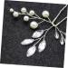 FRCOLOR Wedding Hair Clips for Brides Pearl Hair Clips Pearl Hair Comb Crystal Hair for Bride Hair Comb with Crystal Rhinestones Hair Pin Made of Crystal for Bride Headpiece - Buy Online on GoSupps.com