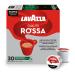 Lavazza Qualit Rossa Medium Roast K-Cup Coffee Pods 30 Count For Keurig Coffee Makers Qualit Rossa 30 count (Pack of 1)