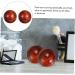 TOVINANNA Handmade 2-Piece Carving Ball Desktop Ornament | Acupuncture & Decompression Massage Toy | Chinese Wenwan Handheld Decor - Buy Online on GoSupps.com