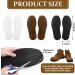 Blosssound Shoe Sole Repair - 3 Pairs Non-Slip Rubber Soles for DIY Shoe Replacement - Durable Anti-Slip Pads for Men & Women - Buy Online on GoSupps.com