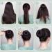 12 Spiral Lock Hair Tie for Dreadlocks & Thick Curly Hair - Bendable Iron Wire Ponytail Holder in Black - Buy Online on GoSupps.com