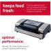 Nesco Deluxe Food VS-12 Vacuum Sealer Kit - 130 Watts, Bags, Viewing Lid, Compact Silver - Buy Online on GoSupps.com