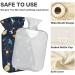 NAANLE GALAXY Astronaut Space Heat Bottle 1L - Transparent Hot Water Bottle for Bed Hand & Foot Pain Relief - Ideal Heat & Cold Therapy - Buy Online on GoSupps.com