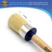 Brietis 2-inch Round Chalk and Wax Paint Brush - Soft Boar Bristles for DIY Furniture and Art Crafts - Water-Based and Reusable - Lightweight and Durable - Buy Online on GoSupps.com