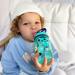 Nuby Flip-it Kids On-The-Go Printed Water Bottle - Bite Proof Straw - 12oz - 18+ Months - 1 Pack - Prints & Colors May Vary - Buy Online on GoSupps.com