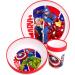 Stor Premium Anti-Slip Set 3 PCS Avengers Comic Heroes Multicoloured - Buy Online on GoSupps.com