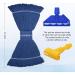 3 Pack Heavy Duty Commercial Wet Industrial Blue Cotton Mop Heads - Machine Washable - Buy Online on GoSupps.com
