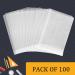 Lineco Glassine Envelopes 4.25''x5.25'' - Pack of 100 | Air, Water, Dust, Grease Resistant | Ideal for Storing Photos, Prints, Negatives, Stamps, Coins, Scrapbooking | White - Buy Online on GoSupps.com