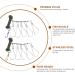 BESPORTBLE 2 Pack Stainless Steel Fishing Stringer Clip with Float and Metal Snaps - Ideal for Kayak, Hiking, and Outdoor Fishing - Buy Online on GoSupps.com