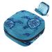 Portable women's binding-up bags menstrual cup pocket female menstrual insert bag for teenage girls tampons for the first period art navy blau sea turtle multicolored 01