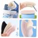 Healeved Non-Slip Shoe Grips - 6 Pairs Toe Inserts & Cushions for Women Men & Kids - Pink Elastic Sponge Protection Pads - Buy Online on GoSupps.com