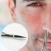 Premium Stainless Steel Beard & Mustache Scissors for Men - Precision Grooming Tool for Hair Eyebrows and Nose Hair - Buy Online on GoSupps.com