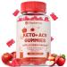 Nonencen Apple Cider Vinegar Gummies 1500MG ACV for Weight Loss Detox & Cleanse Keto-Friendly Vegan with Vitamin B12 B9 Beet Root & Pomegranate Gluten-Free 60 Count