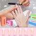 Professional Nail Files and Buffers Kit - 8Pcs Double Sided Emery Boards and Buffer Blocks for Salon Quality Manicures at Home - Buy Online on GoSupps.com