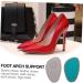 6 Pairs Comfortable High Heel Insoles - Anti-Wear Half Size Absorbing Pads for All Shoes - Buy Online on GoSupps.com