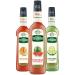 Mathieu Teisseire - Fruits du soleil assortment: Melon syrup, watermelon syrup, cucumber syrup for refreshing drinks, 3x70cl