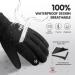 Winter Gloves Men Women Touchscreen Water Resistant Windproof 3M Thinsulate Gloves for Cold Weather Sports and Outdoor Work Large - Buy Online on GoSupps.com