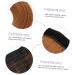 SOESFOUFU Curly Wig Ponytail Hair Extension Real Hair Ponytail Heat Synthetic Wavy Wig Curly Closure Wig Human Hair Curly Wigs Dark Brown Wig Clip-on Scarf High Temperature Wire Women's - Buy Online on GoSupps.com