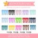 64 Pcs No Slip Metal Snap Hair Clips for Girls - 2 Inch Hair Pins in 16 Assorted Colors - Hair Accessories for Toddlers, Kids, Teens, Women - Buy Online on GoSupps.com