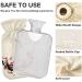 Naanle Retro Japanese Cherry Blossom Hot Water Bottle - 2L Transparent Heat Bottle for Pain Relief & Therapy - Buy Online on GoSupps.com