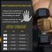 CURELIX Workout Gloves with Wrist Wraps Support for Men & Women - Large, Black | Full Palm Protection for Gym Training, Fitness, Pull Ups - Ultra Ventilated - Buy Online on GoSupps.com