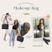 Travel Cosmetic Bag - Large Makeup Organizer Case Black - Perfect for Cosmetics Storage & Travel - Buy Online on GoSupps.com