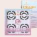 Shop Clear Band Short Fluffy Wispy 3D Faux Mink Eyelashes - 12mm C Curl - Full Volume Glam Look - 12 Pairs for Natural Beauty - Buy Online on GoSupps.com