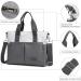 ROYAL FAIR Nappy Changing Bag for Mom and Dad - Portable Messenger Tote with Pram Clips - Grey Small - Buy Online on GoSupps.com