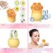 Geeric Ice Roller & Silicone Facial Brush Anti-Aging Massage Tool for Dark Circles & Sore Muscles - Buy Online on GoSupps.com