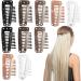 Chunni Dupatta Clip - 10 PCS Hair Extension Clips 10 Teeth Wig Snap Clips Chunni Grip Hair Clip Reusable Chunni Clips Strong Snap Hair Clips Portable Wig Clips Gifts - Buy Online on GoSupps.com