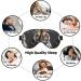 Luxury Tiger at Rest Unisex Adjustable Blackout Sleep Eye Mask - Perfect for Home Travel Yoga & Naps - Buy Online on GoSupps.com