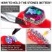 15ml Rhinestone Gel Adhesive with No Wipe Formula + 3 Brushes - Clear Resin for Nail Art & Jewelry Decoration - Buy Online on GoSupps.com