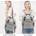 VS VOGSHOW Diaper Bag Backpack: Stylish & Durable Gray Maternity Nappy Bag - Buy Online on GoSupps.com