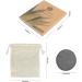 Luxureal Reusable Makeup Remover Pads 20 Packs Washable Bamboo Cotton Pads with Mesh Laundry Bag for All Skin Types - Buy Online on GoSupps.com