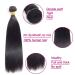 Brazilian Virgin Straight Hair 12 Inch 3 Bundles - 100% Unprocessed Remy Human Hair Extensions for Black Women - Buy Online on GoSupps.com