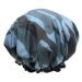 ZKLLGHE Shower Cap for Women Men Shower Hat Waterproof-Double Layer-Reusable Elastic Bath Caps for Boys Girls Hair Cap for Shower Camouflage