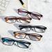 5 Pack Reading Glasses for Men & Women - High-Quality Comfortable Rectangular Spring Hinges - 5 Colors - 0.75 Magnification - Buy Online on GoSupps.com