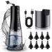 Ear Wax Removal Water Powered Ear Cleaner Deep Clean Effective Single & quintuple Jet Streams 3 Modes IPX7 Waterproof Ear Wax Removal Tool Kit Ear Cleaning Kit Ear Wax Cleaner