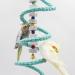 Vogel Spiral Rope Seat for Birds - Hemp Rope Climbing Toy for Parrots Budgies & Nymphs - 300cm Rocking Rod Cage Accessory - Buy Online on GoSupps.com