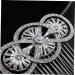 MUSISALY Bridal Headdress Tiara Wedding Headpiece Bridal Hair Comb Bride European and American Hairpin - Buy Online on GoSupps.com