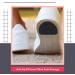 Black Non Skid Shoe Pads - Self Adhesive Slip Resistant Sole Protectors for Noise Reduction & Traction, 2 Shapes (20 Pack) - Buy Online on GoSupps.com
