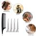 24pcs Duckbill Hair Sectioning Clips with Styling Comb - Metal Hairdressing Curl Clips - Buy Online on GoSupps.com