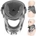 Neck Support Brace Adjustable 6 Gear Height Adjustable and Breathable Cervical Neck Collar Large Open Design for Neck Decompression Cervical Traction for Adult - Buy Online on GoSupps.com