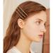 50 Gold Jumbo Bobby Pins - 3.34 Inch Metal Hair Clips for Women's Thick Long Hair Styles - Buy Online on GoSupps.com