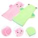 FRCOLOR 8 Pcs Kids Bath Mittens - Exfoliating Shower Mitts for Kids | Ideal Bathing & Cleaning Supplies - Buy Online on GoSupps.com