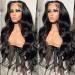 22 Inch Body Wave Lace Front Wig | Brazilian Virgin Human Hair | 180% Density | HD Transparent Lace | Pre Plucked with Baby Hair | Natural Hairline - Buy Online on GoSupps.com